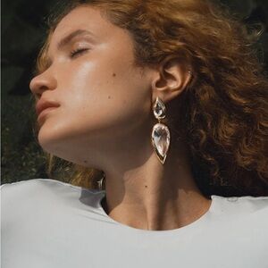 lili claspe imara dangle earrings in silver